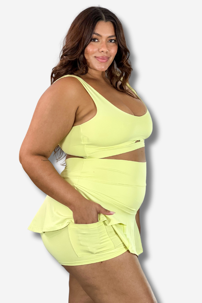 SHORT SAIA PLUS SIZE MALU COLORS