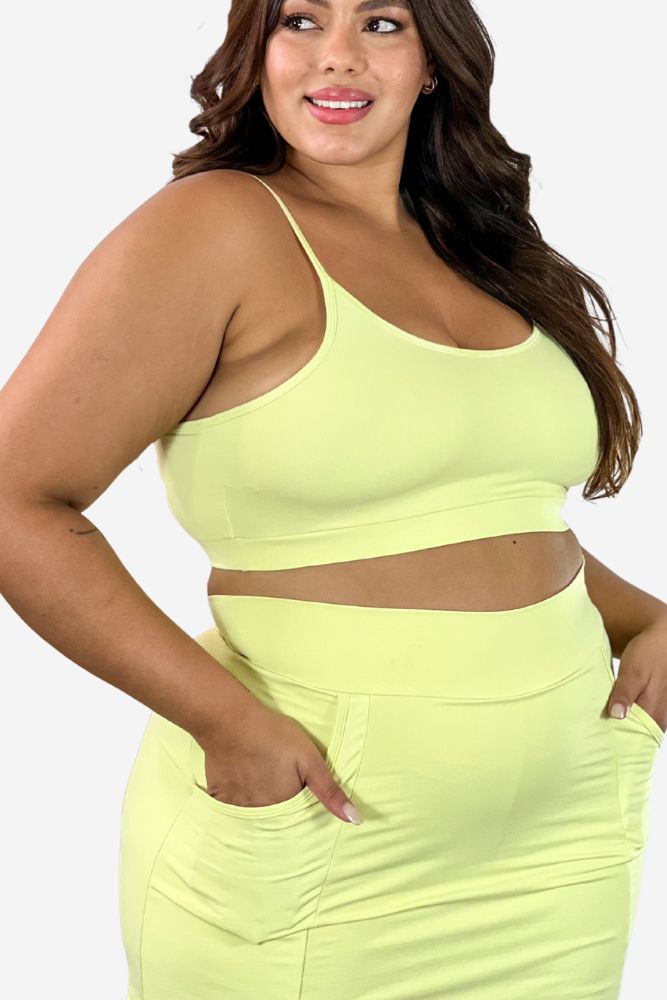 SHORT SAIA PLUS SIZE YASMIN COLORS