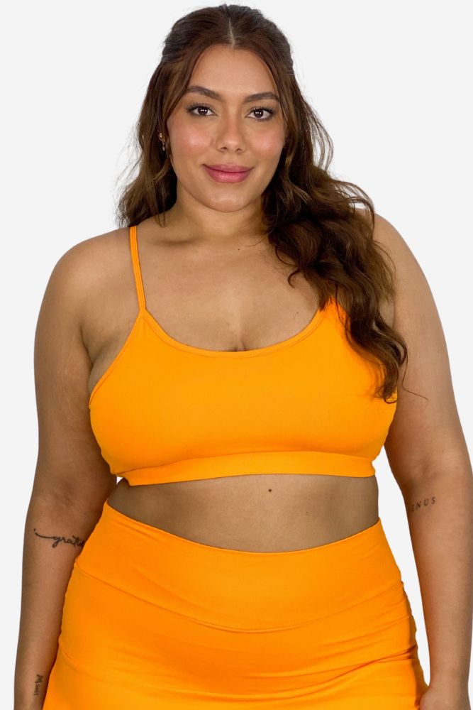 TOP FITNESS JO PLUS SIZE EM POLIAMIDA COLORS