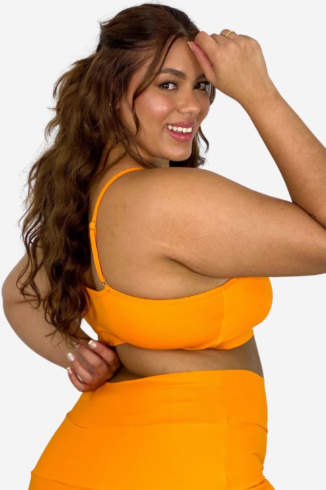 TOP FITNESS JO PLUS SIZE EM POLIAMIDA COLORS