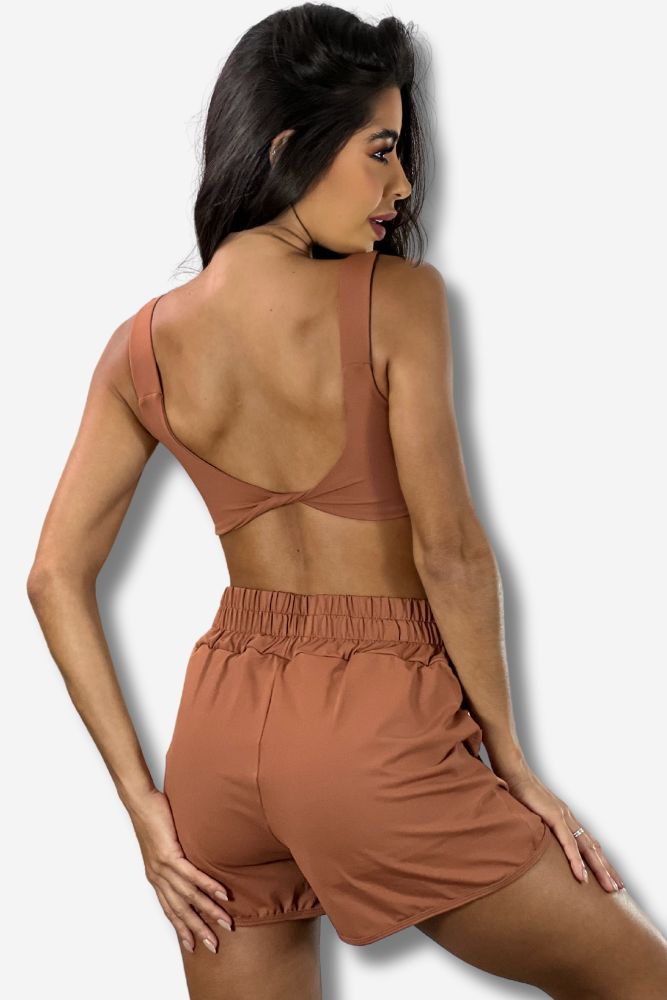SHORT FEMININO DUPLO LAURA