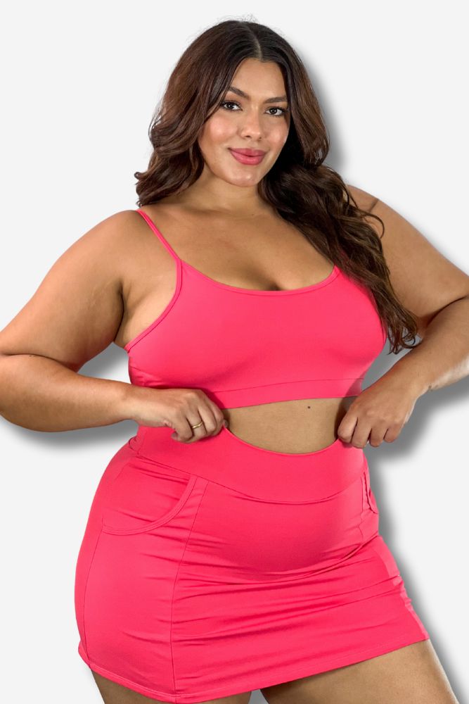 TOP FITNESS JO EM POLIAMIDA COLORS