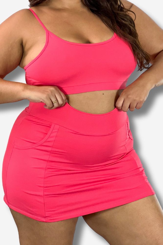 SHORT SAIA PLUS SIZE YASMIN COLORS