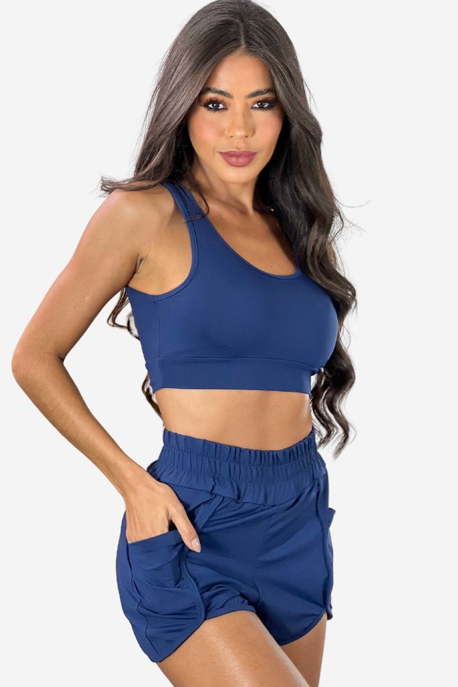 SHORT FEMININO DUPLO LAURA