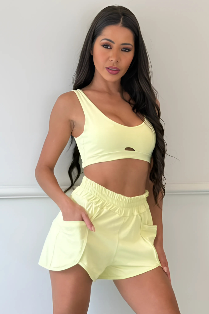 TOP FITNESS SUELLEN EM POLIAMIDA COLORS