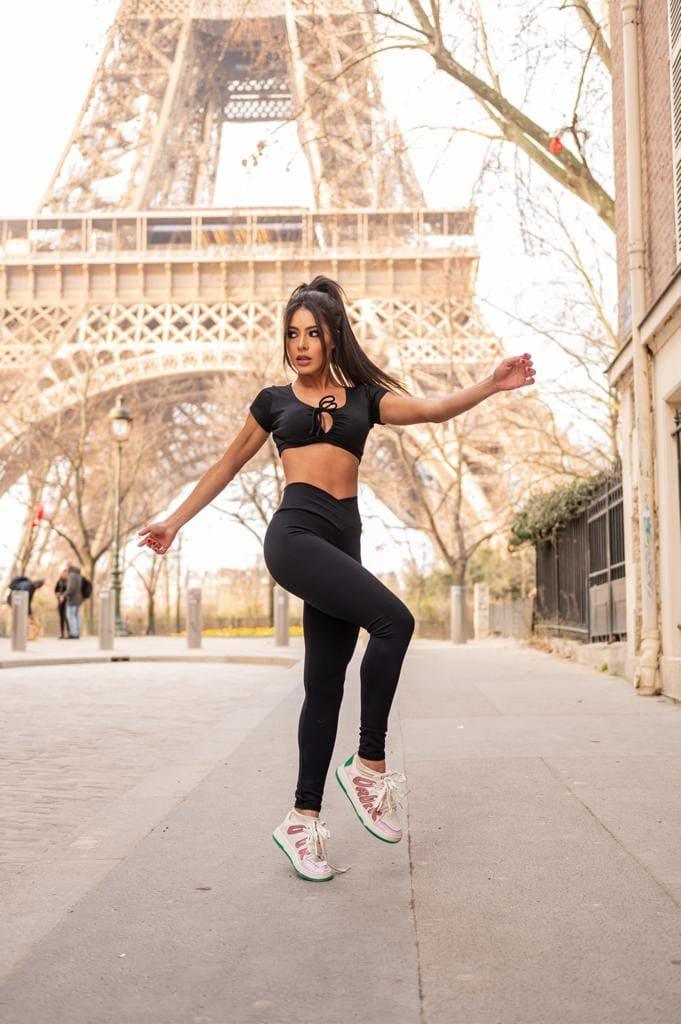 LEGGING FEMININA AIR STRETCH - JO FITNESS